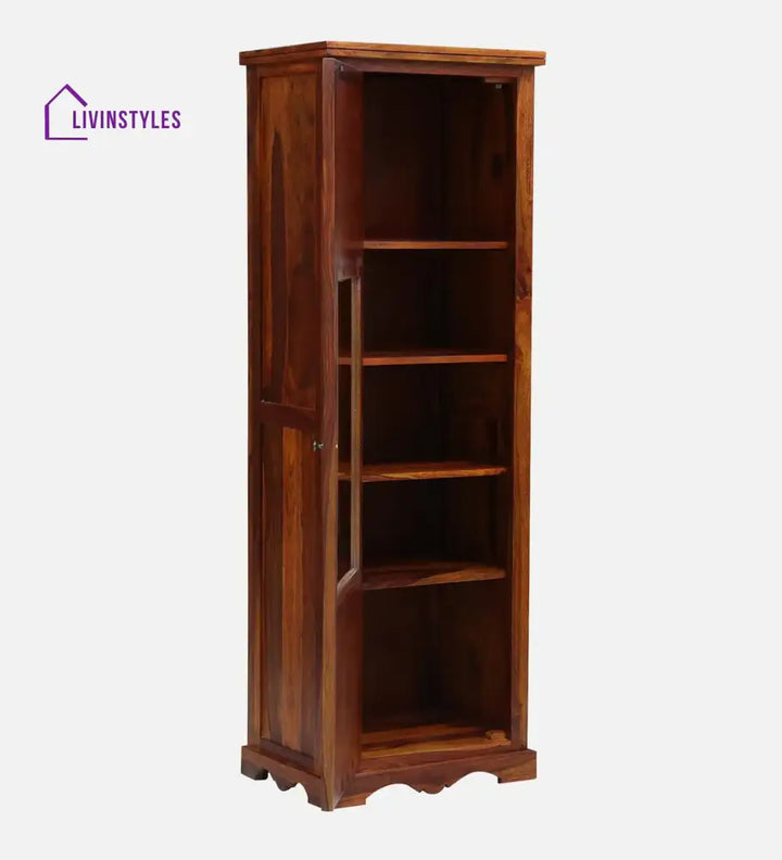 Alba Sheesham Solid Wood Bookcase Study Table