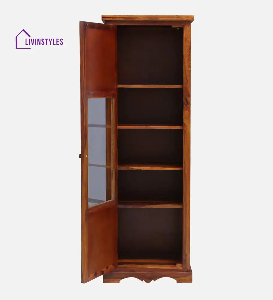 Alba Sheesham Solid Wood Bookcase Study Table