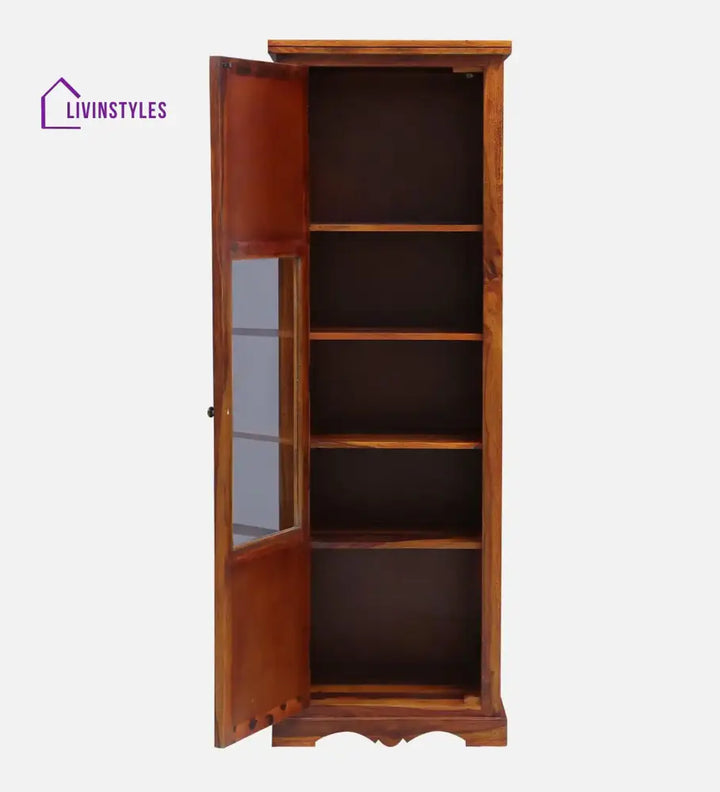 Alba Sheesham Solid Wood Bookcase Study Table