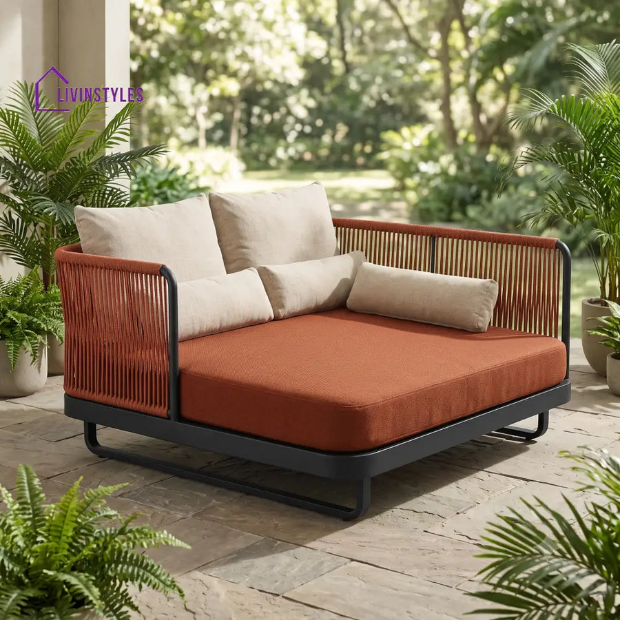 Albane Outdoor Day Bed | Garden Day Bed | Outdoor Day Beds for Villa