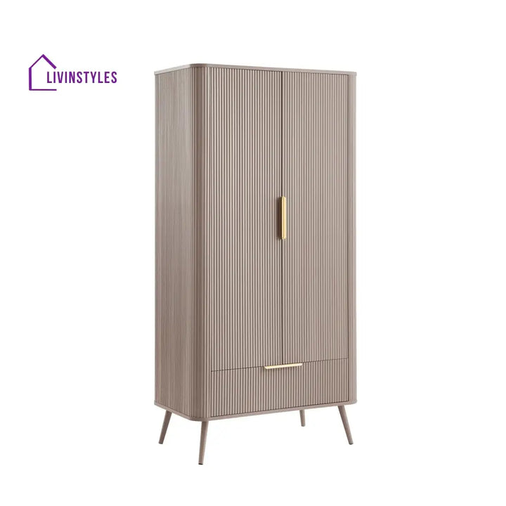 Aldo 2 Door Wardrobe with Drawer Wardrobe