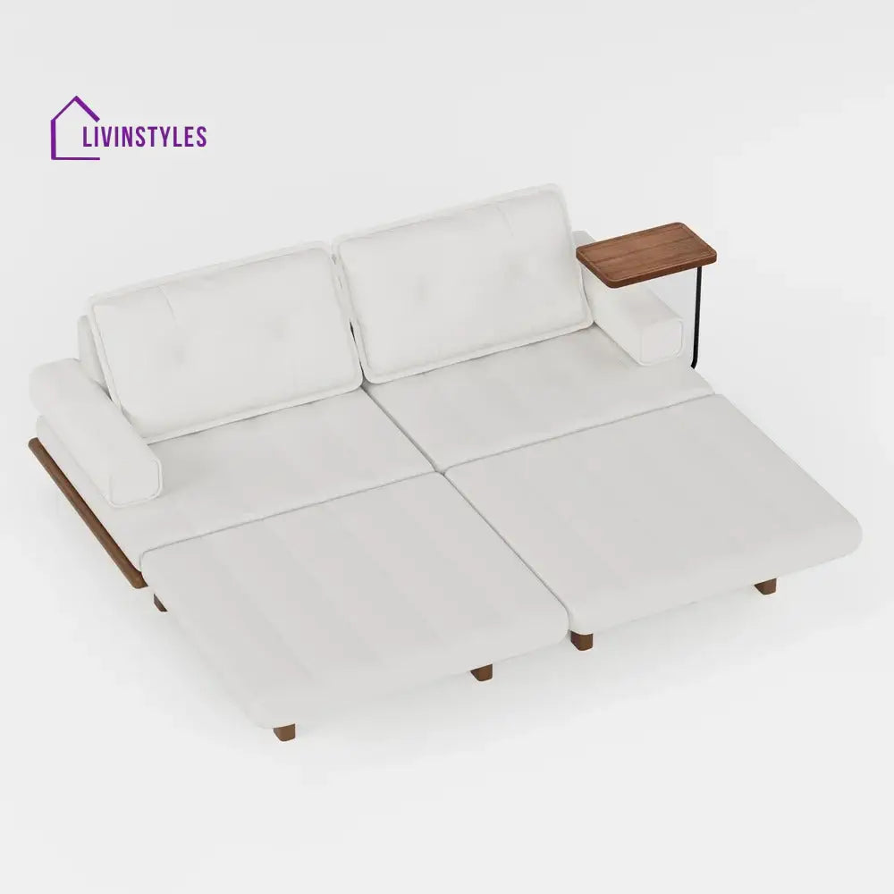Aleeza Solid Wood Sofa Come Bed for Living Room