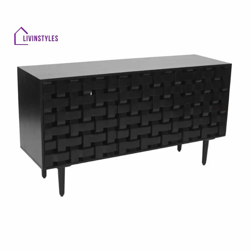 Alejandra Woven Wooden 60’’ Sideboard Sideboards