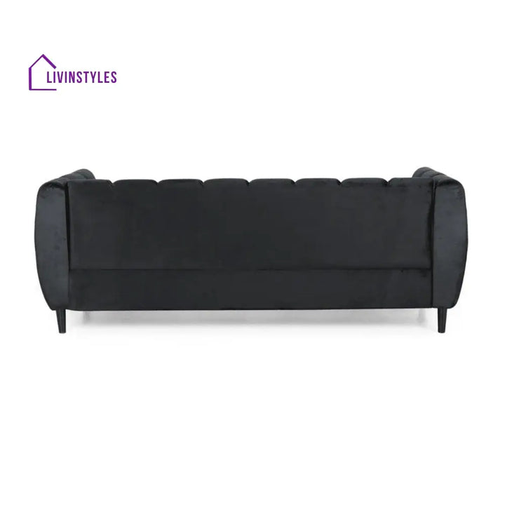 Alevtina 3 Seater Sofa in Green colour for Living Room