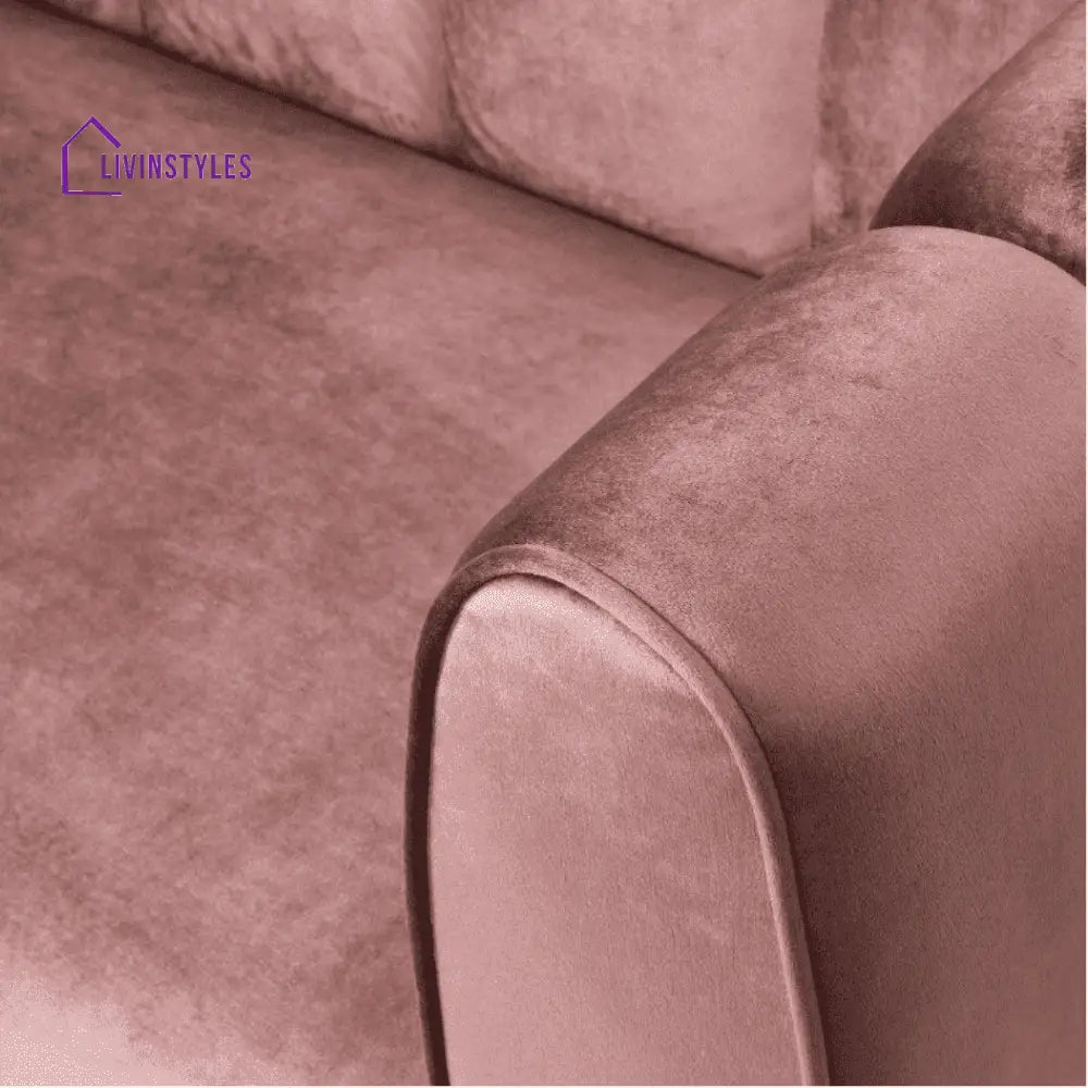 Alevtina 3 Seater Sofa in Green colour for Living Room