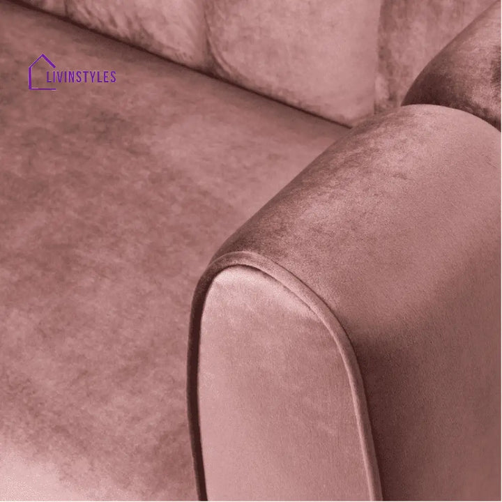 Alevtina 3 Seater Sofa in Green colour for Living Room