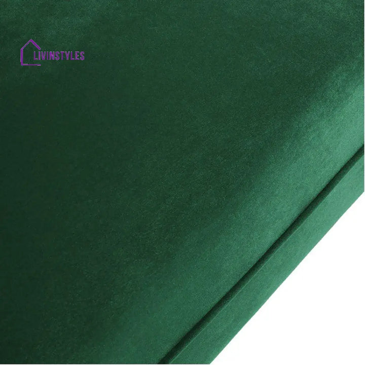Alevtina 3 Seater Sofa in Green colour for Living Room