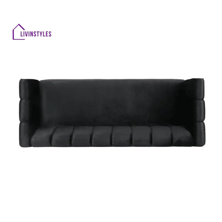 Alevtina 3 Seater Sofa in Green colour for Living Room