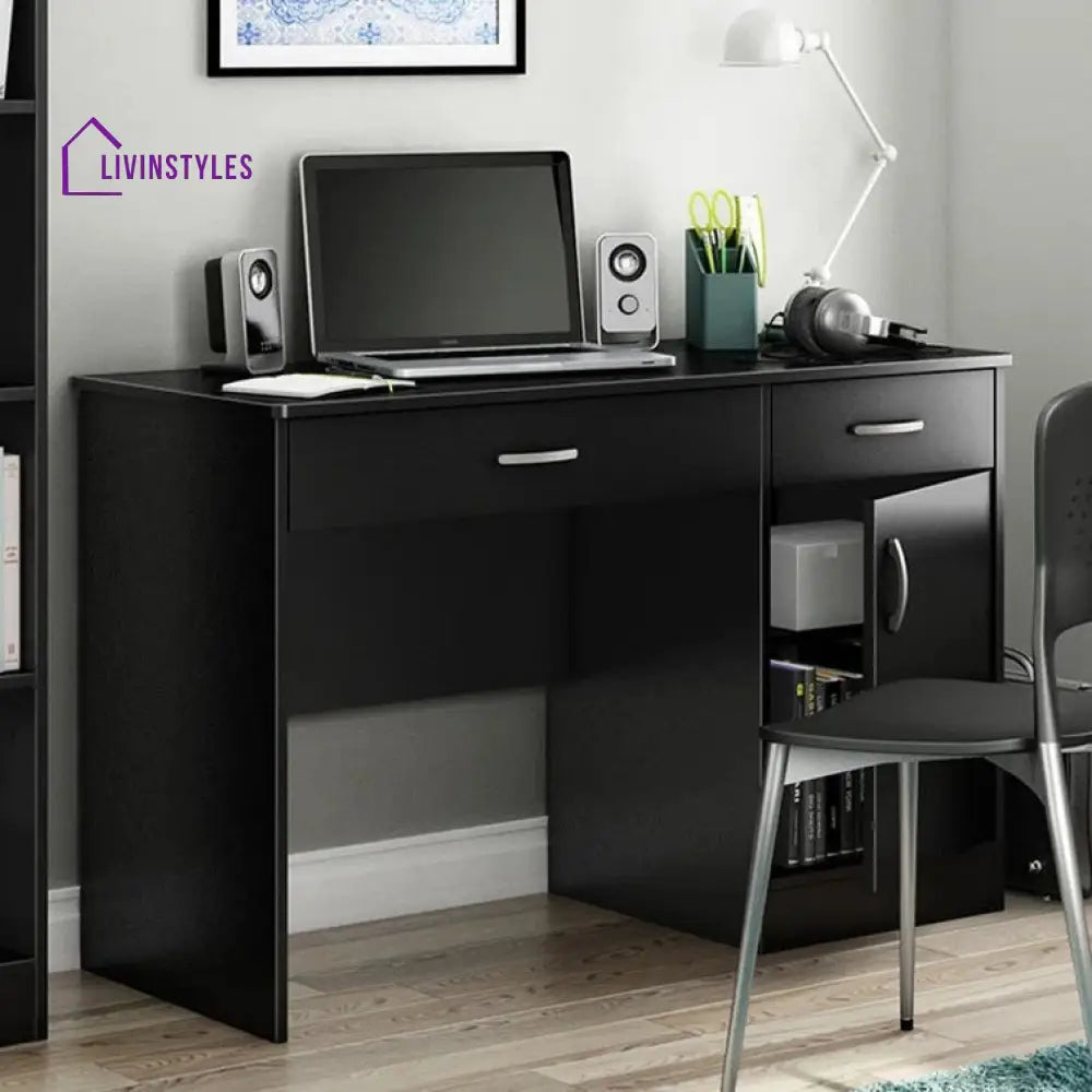Alevtina Black Study Table for Students