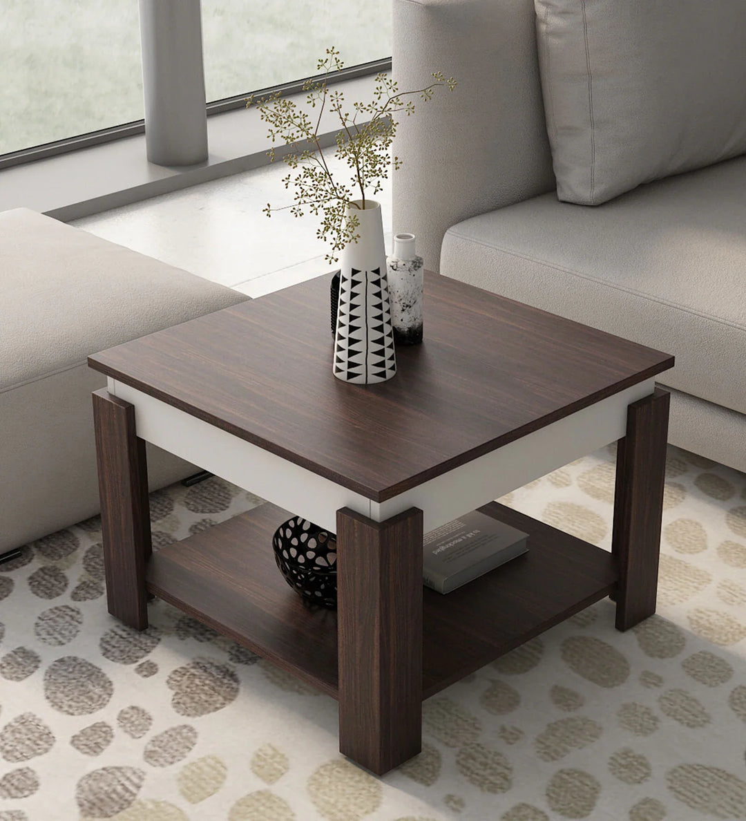 Omkarwood "Modena" Premium Engineered Wood Coffee Table