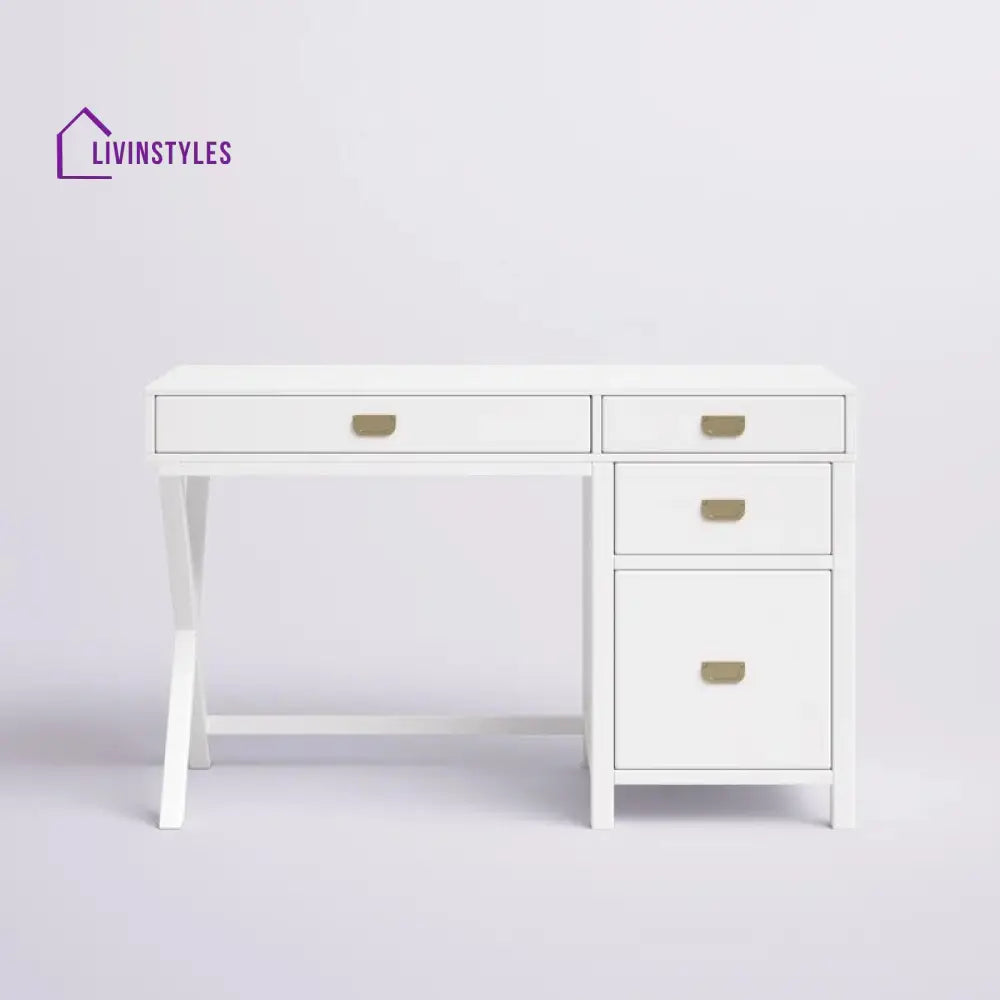Alexei Solid Mango Wood Study Table for Students