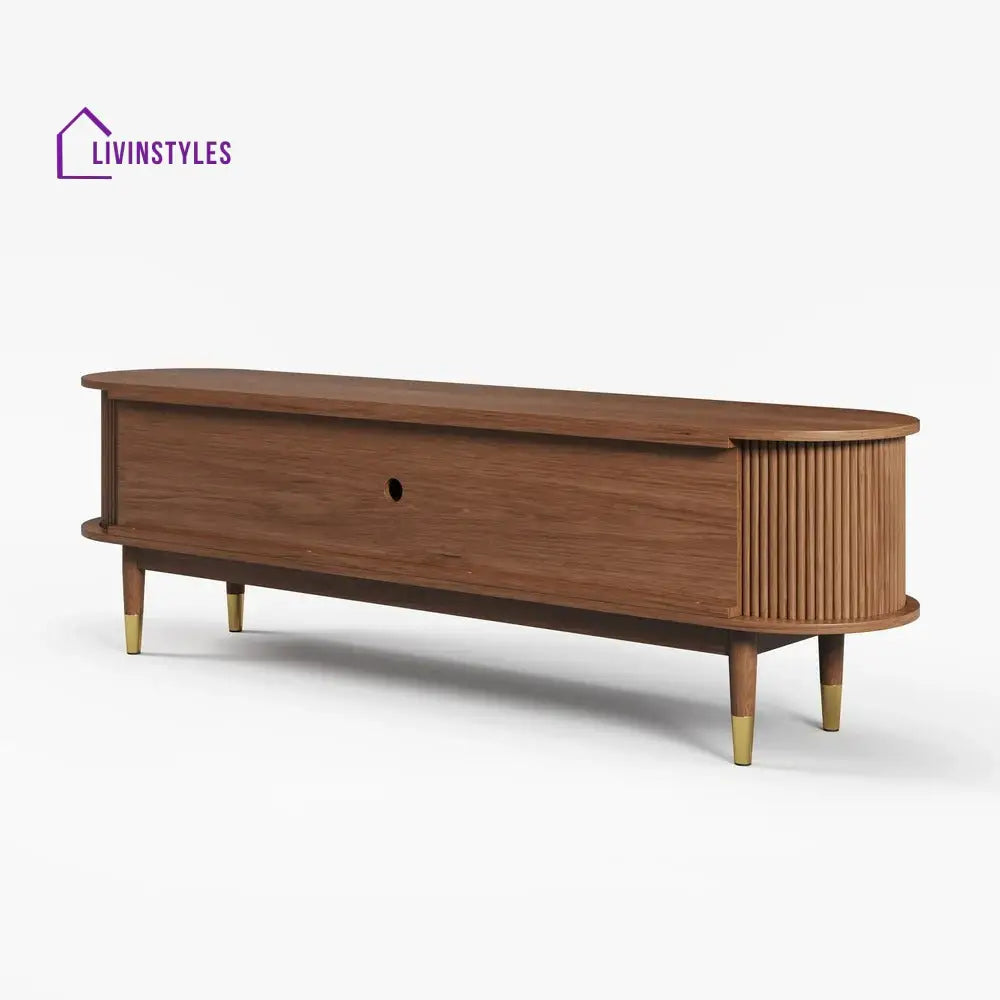 Alexis Solid Sheesham Wood Tv Unit | Console for Living Room