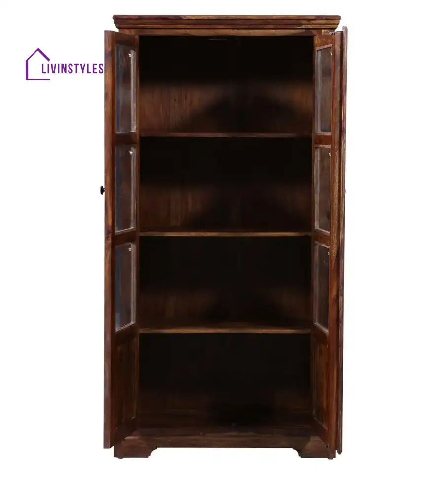 Alicia Solid Wood Bookshelf Study Table