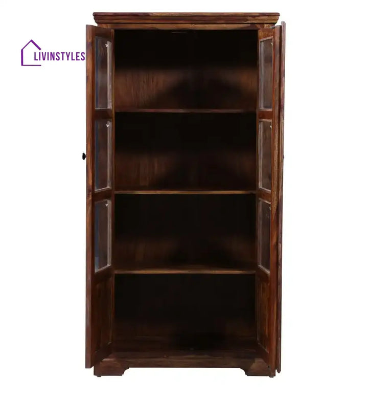 Alicia Solid Wood Bookshelf Study Table