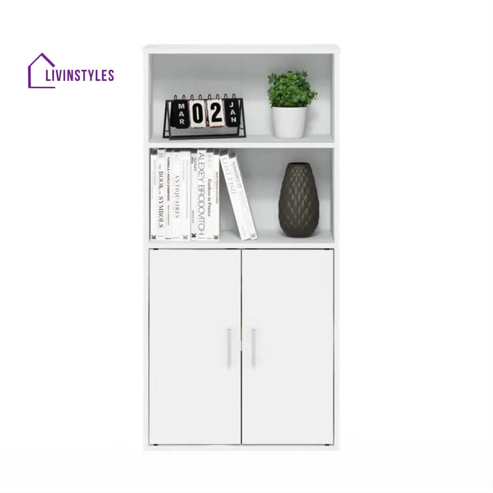 Alina Engineered Wood Bookshelves | Bookshelf for Living Room | Bedroom | Drawing Room | Study Room