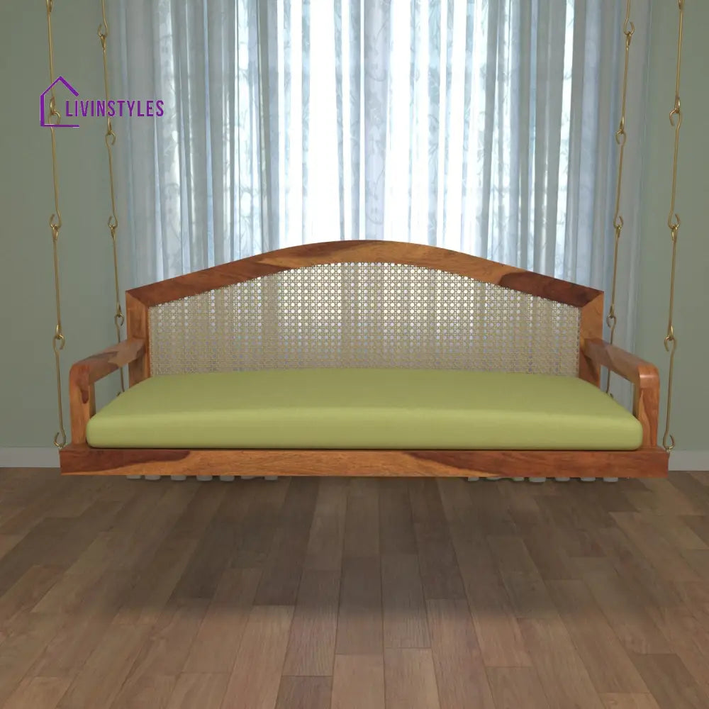 Alina Vintage Style Wooden Glance Handmade Swing for Home Swing