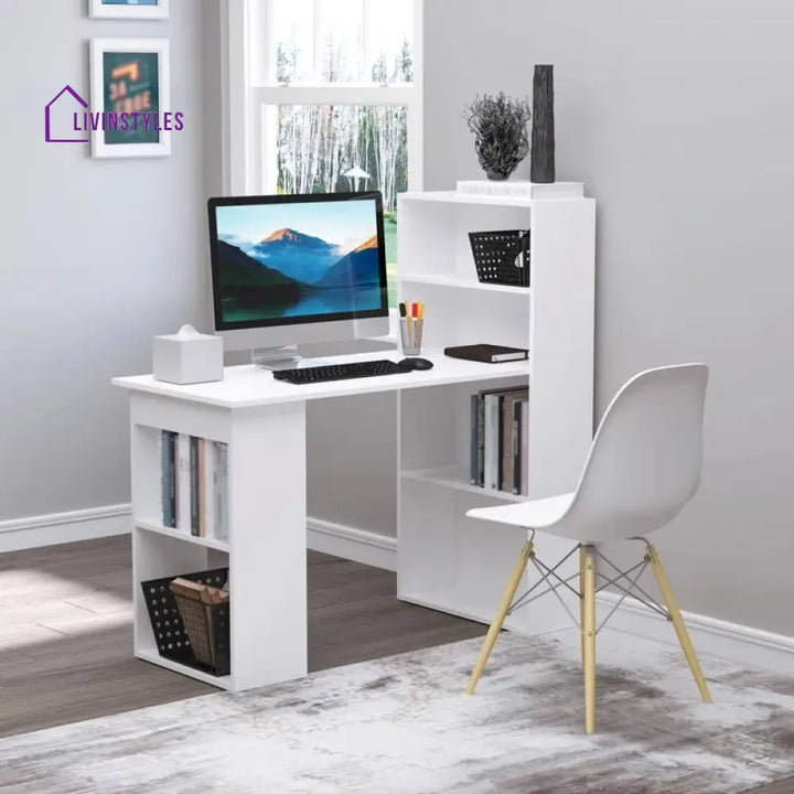 Alisa White Study Table for Students