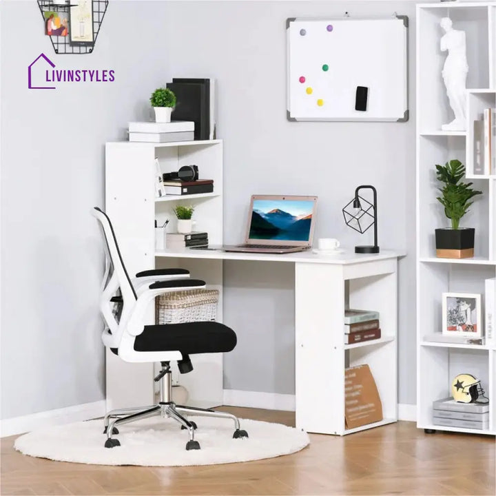 Alisa White Study Table for Students