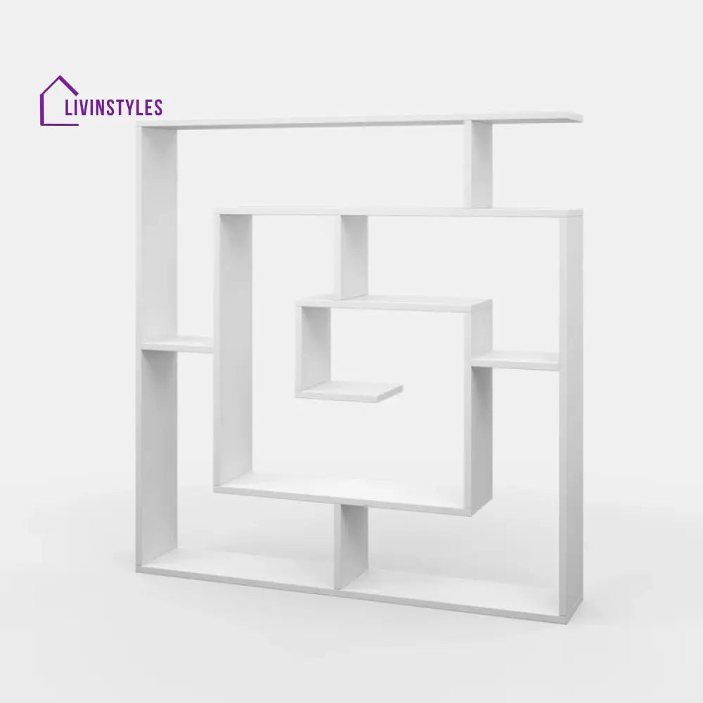 Alla Engineered Wood Bookshelves | Bookshelf for Living Room | Bedroom | Drawing Room | Study Room