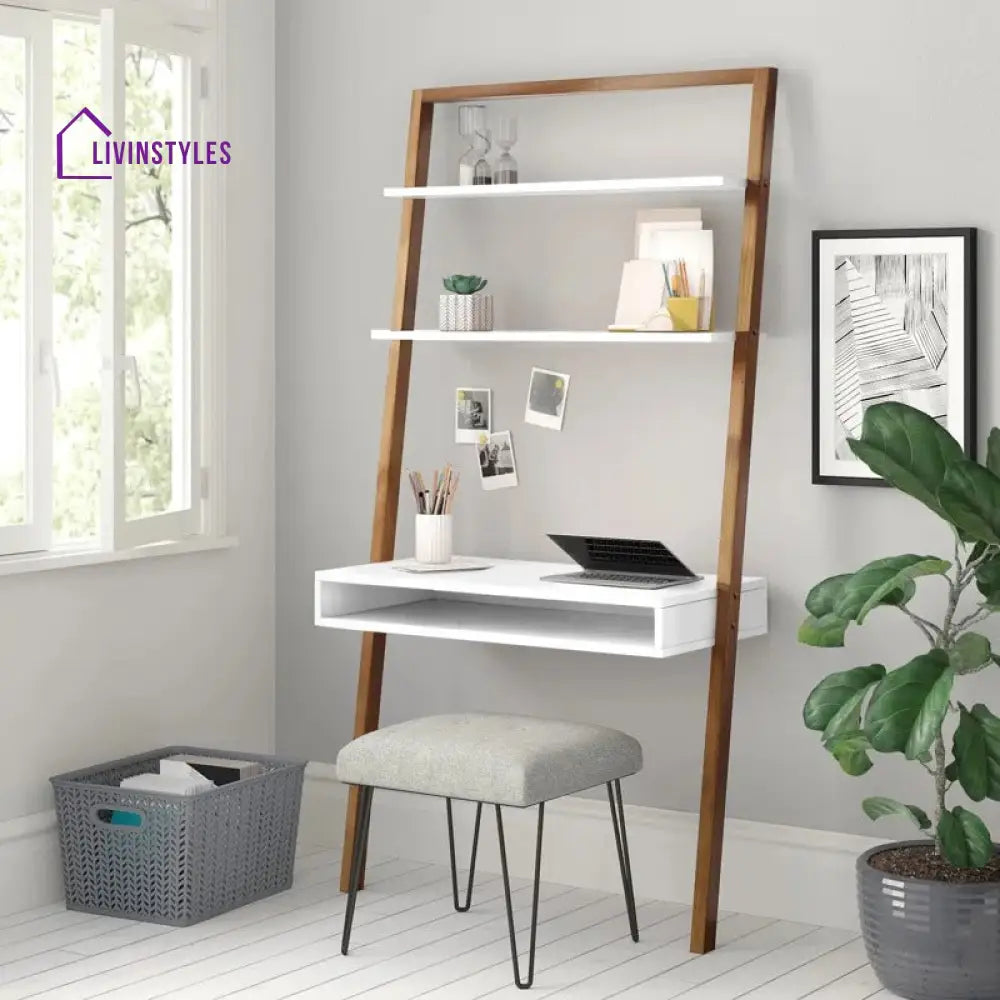 Alla Solid Sheesham Wood Study Table for Students