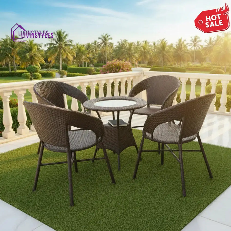 Allurine 4 Seater Outdoor Set