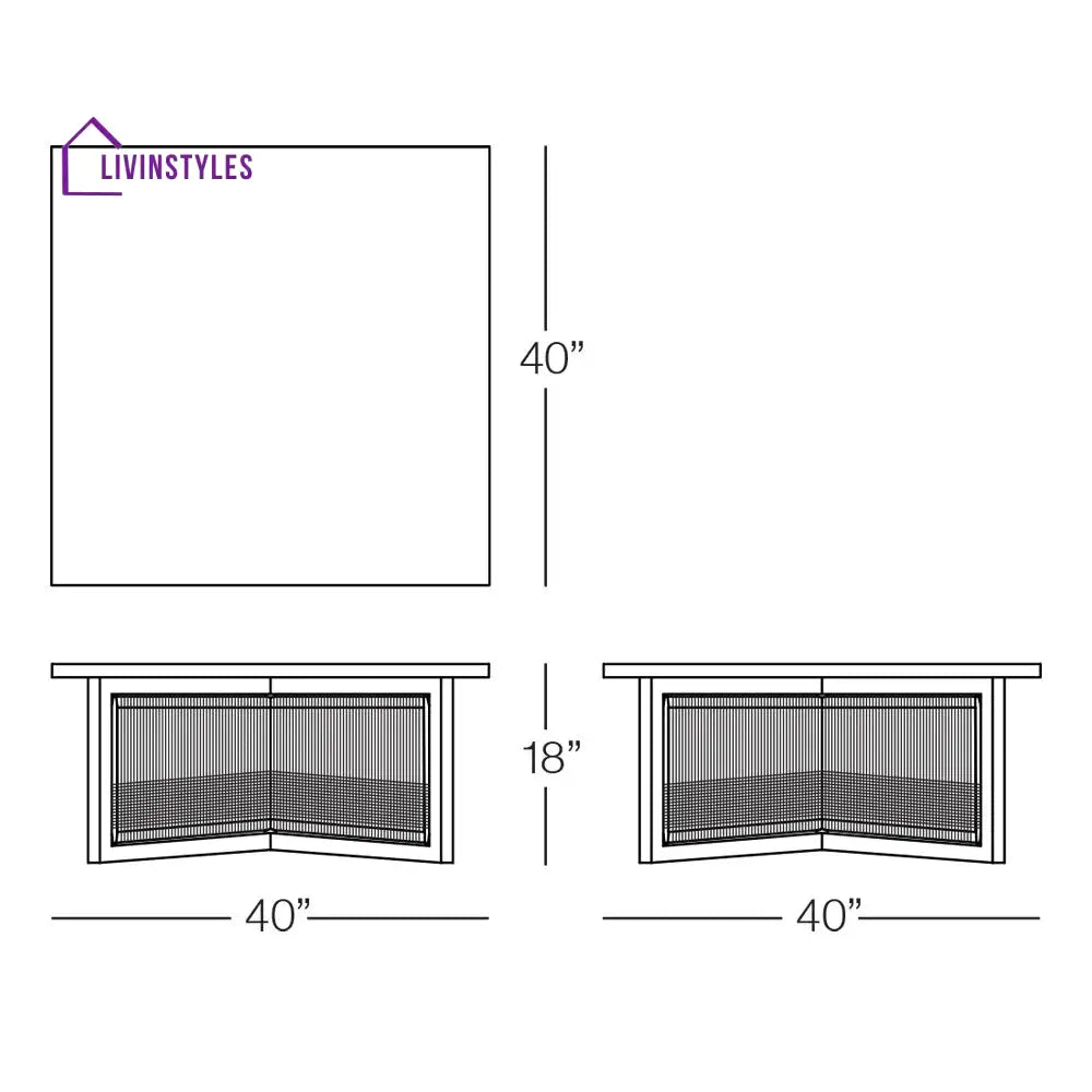 Alvery Outdoor Sofa Set 3 Seater 2 Single seater 1 side table and 1 Center Table (Grey + Black) - Sofa Sets