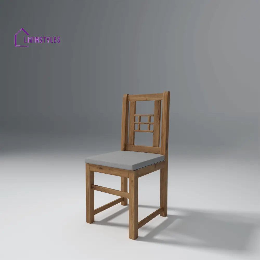 Alyona Acacia Wood Dining Set with Natural Finish table