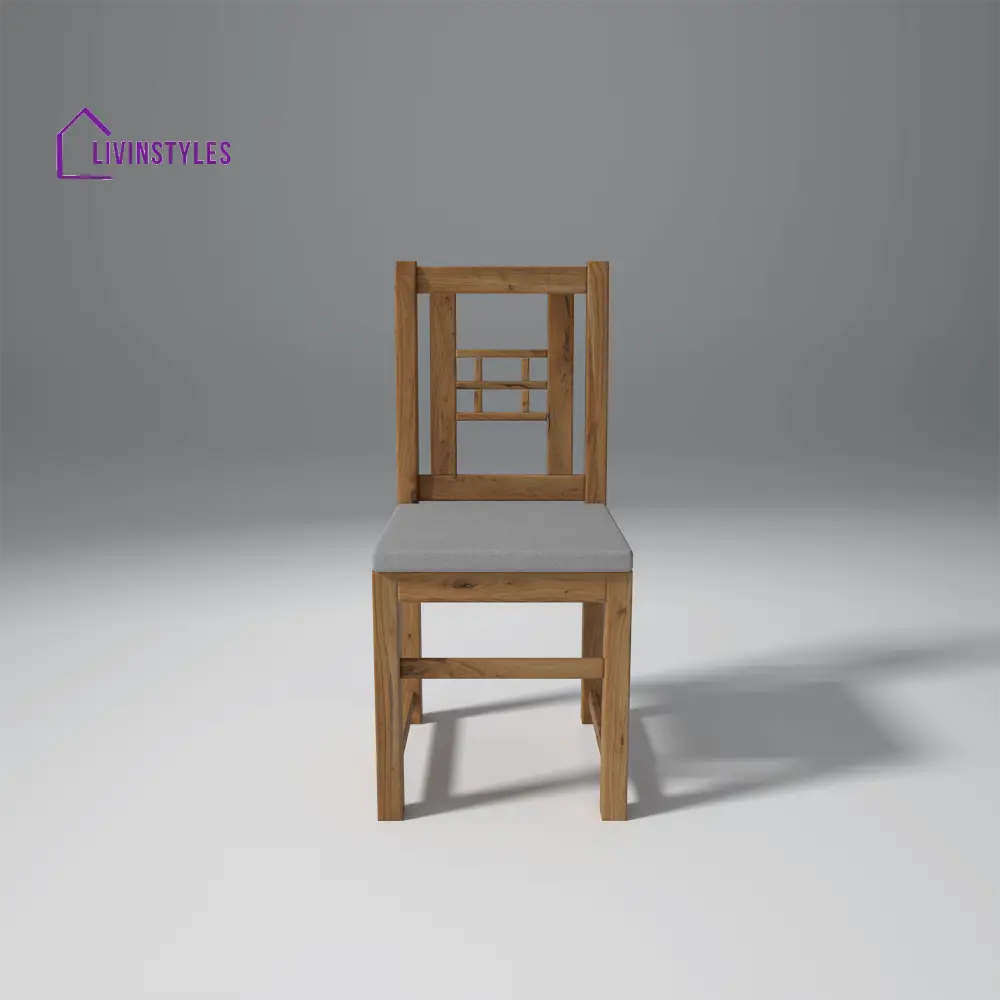 Alyona Acacia Wood Dining Set with Natural Finish table