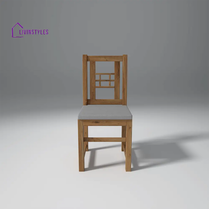 Alyona Acacia Wood Dining Set with Natural Finish table