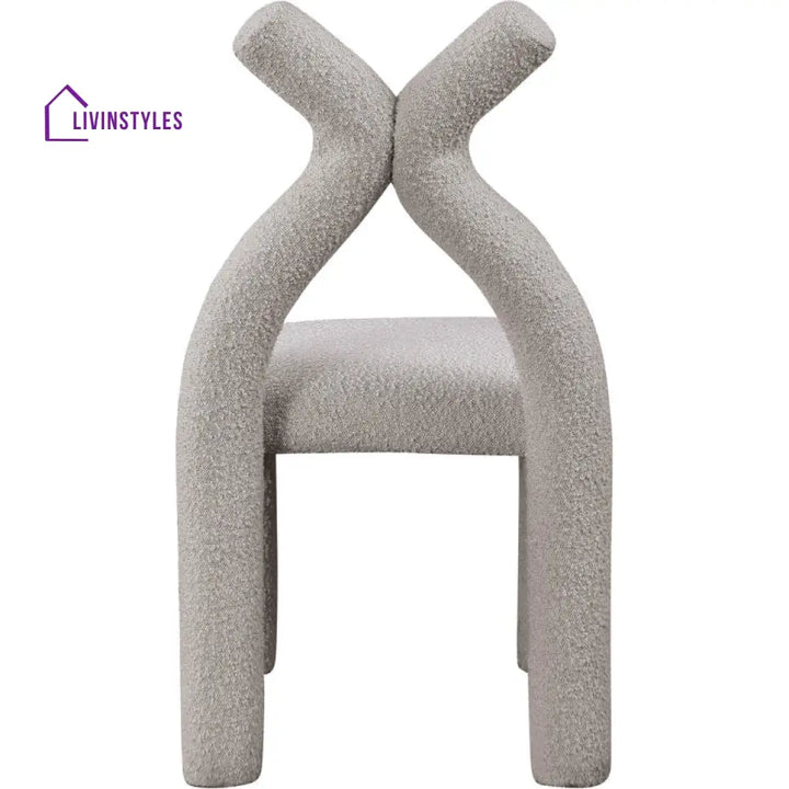 Amaira Solid Wood Frame and Fabric Chair | Living Room Chair | Lounge Chair
