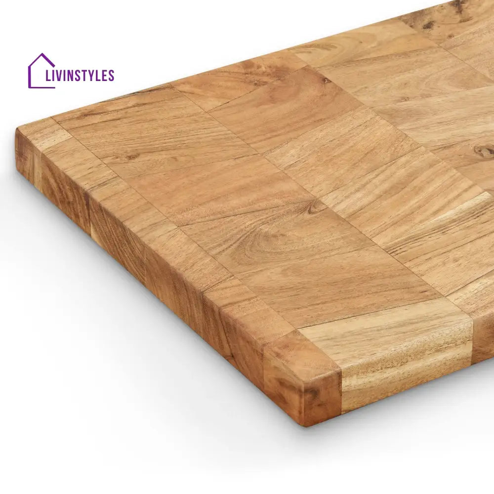 Amalia Acacia Block Chopping Board - Natural Chopping Board