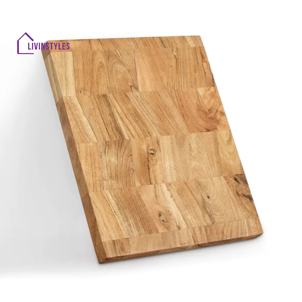 Amalia Acacia Block Chopping Board - Natural Chopping Board
