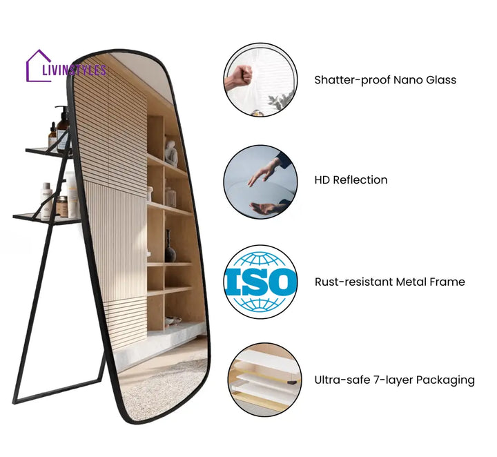 Amalia Full-length Mirror with Stand Mirrors