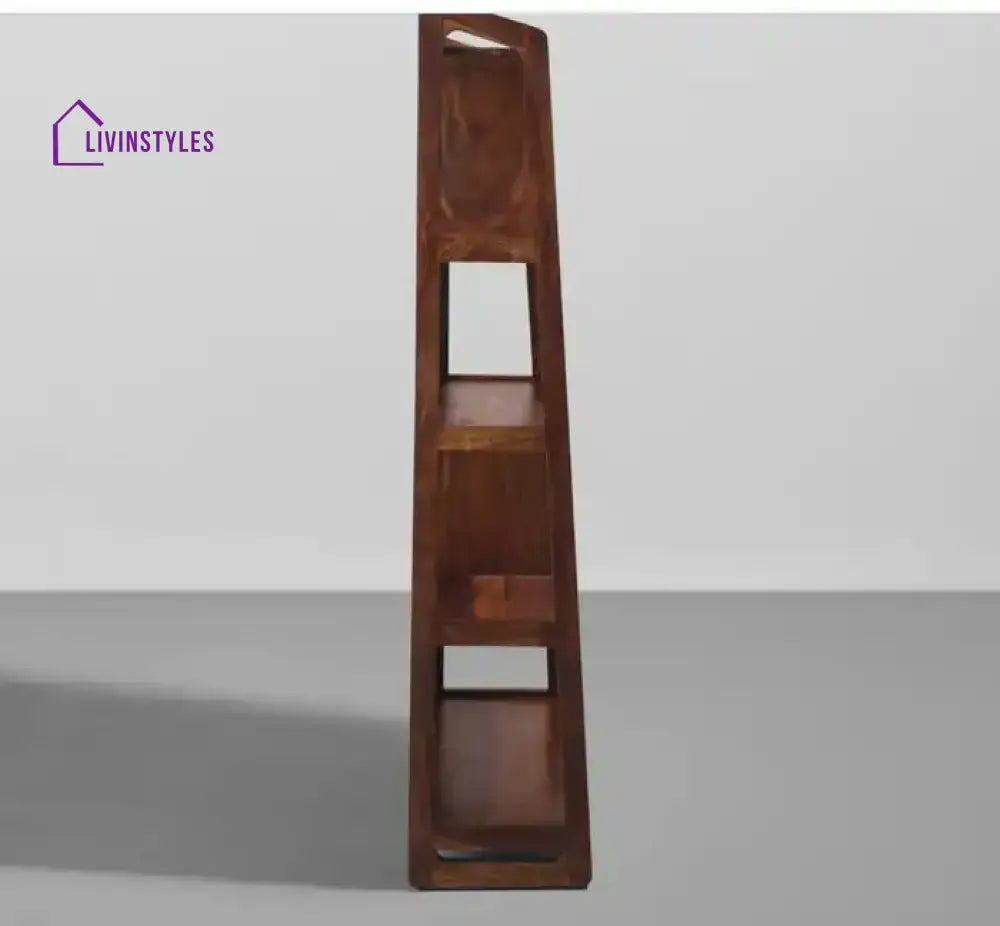 Amalia Solid Wood Sheesham Book Shelf Study Table