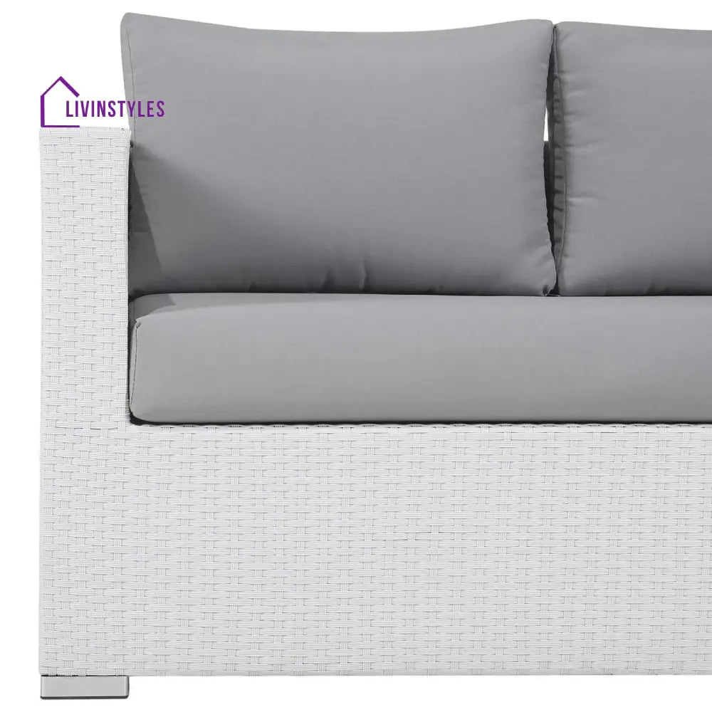 Amara 7-Piece L-Shaped Outdoor Sectional Sofa - Sofa Set