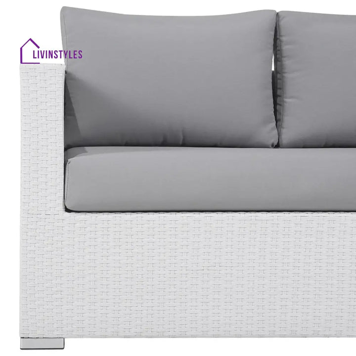 Amara 7-Piece L-Shaped Outdoor Sectional Sofa - Sofa Set