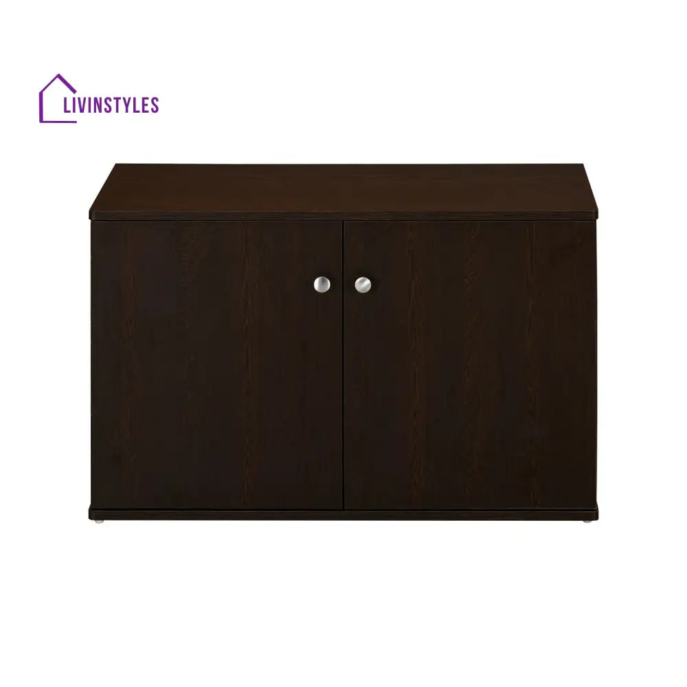 Nilkamal Churchill Shoe Cabinet (Classic Walnut) Home Furniture