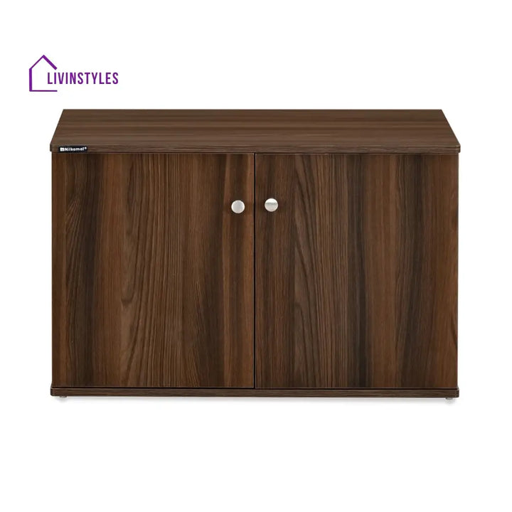 Nilkamal Churchill Shoe Cabinet (Classic Walnut) Home Furniture