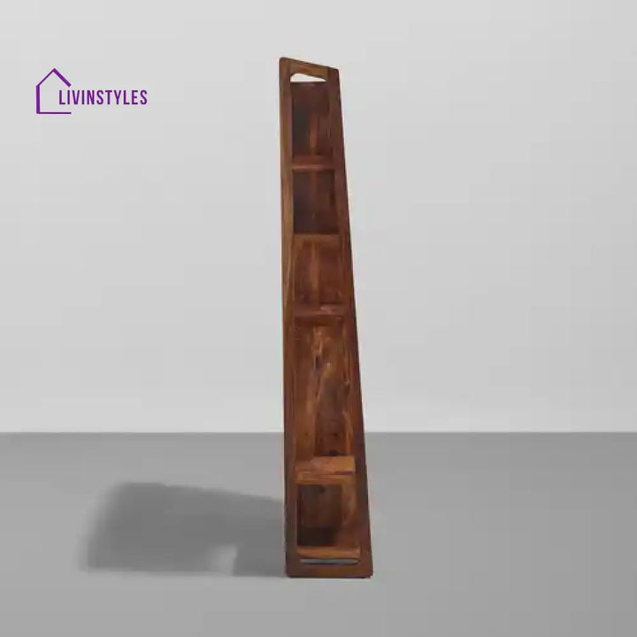 Amelia Sheesham Solid Wood Bookshelf Study Table