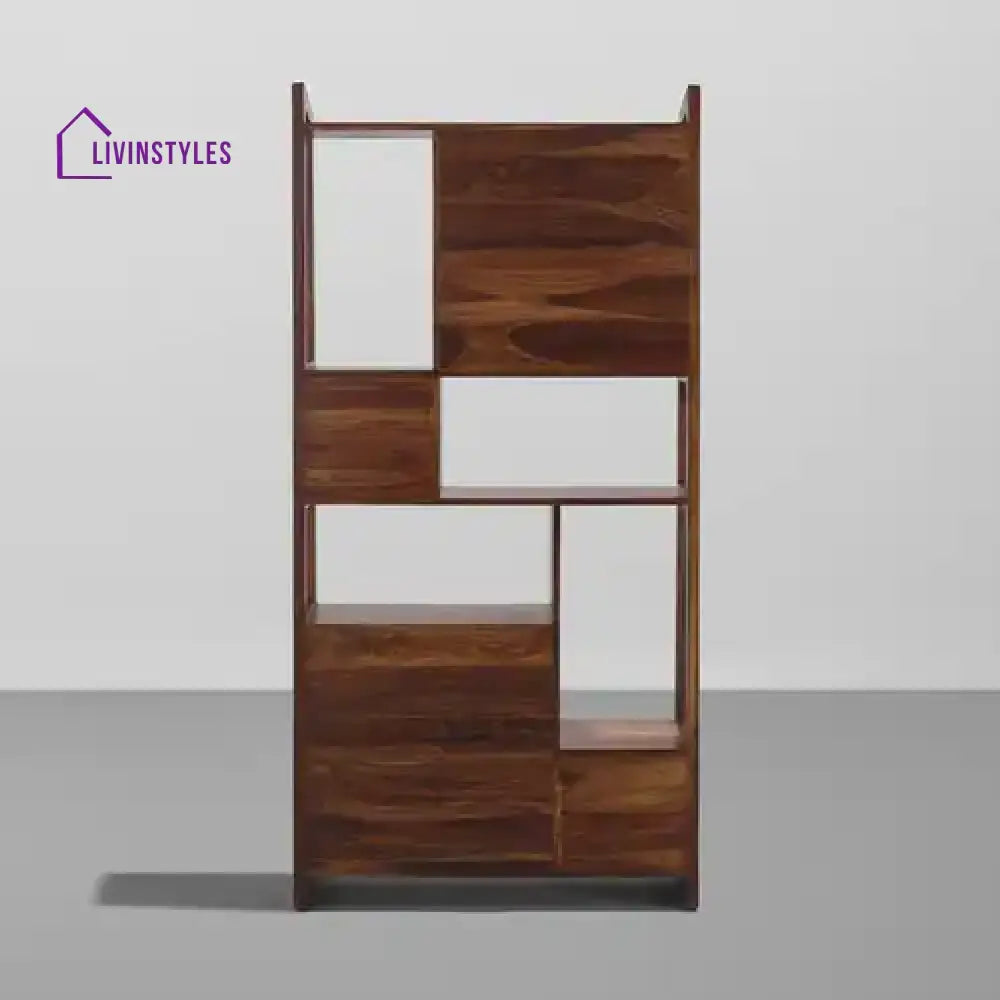 Amelia Sheesham Solid Wood Bookshelf Study Table