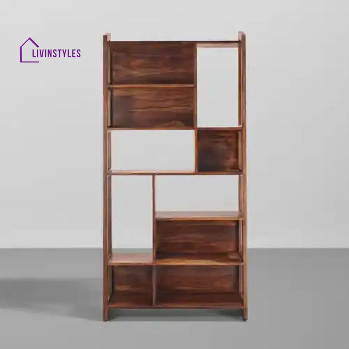 Amelia Sheesham Solid Wood Bookshelf Study Table