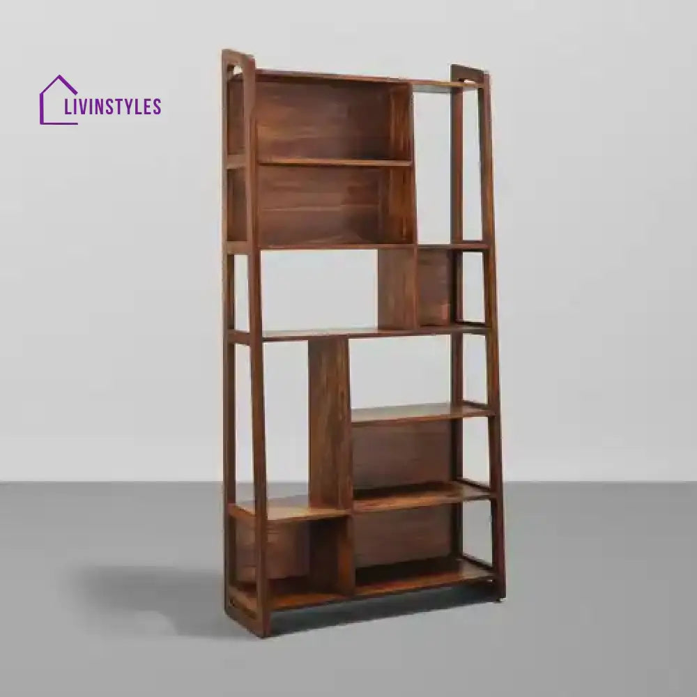 Amelia Sheesham Solid Wood Bookshelf Study Table