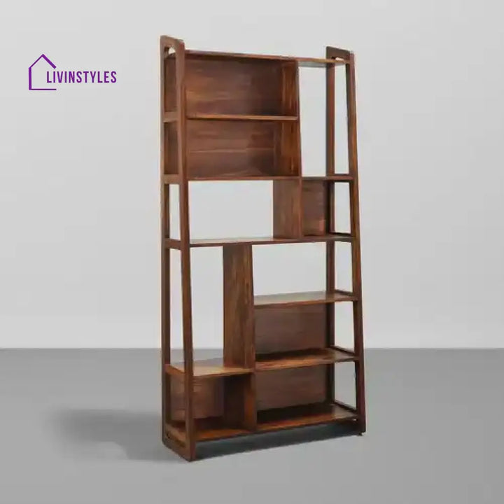 Amelia Sheesham Solid Wood Bookshelf Study Table