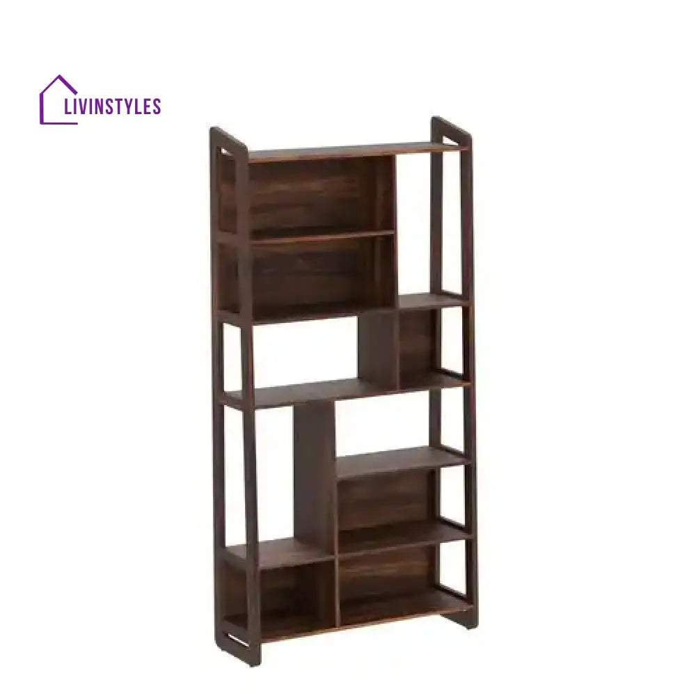 Amelia Sheesham Solid Wood Bookshelf Study Table