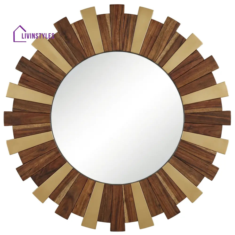 Sunburst Wall Mirror - Furniture