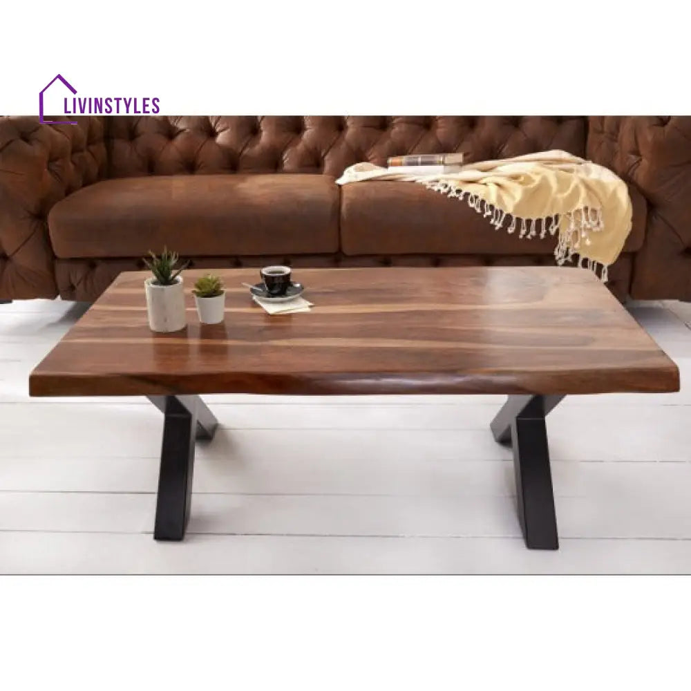 Amiksha Live Edge Coffee Table