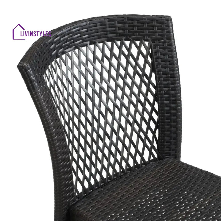 Aminata Outdoor Rattan Wicker Patio Dining Chairs - Dinning Chairs
