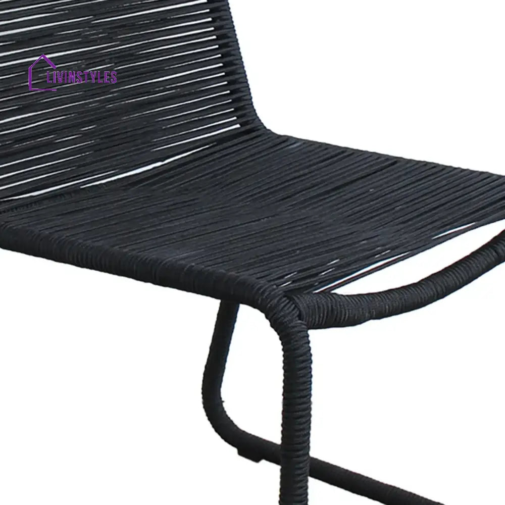 Amirah 2-Piece Outdoor Rope Patio Dining Chairs - Dinning Chairs