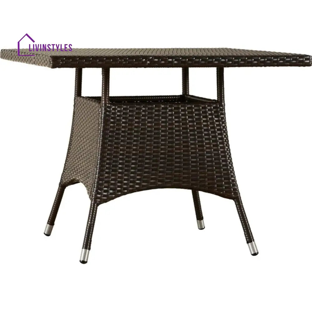 Amitawa 4 Seater Rectangular Outdoor Dining Set
