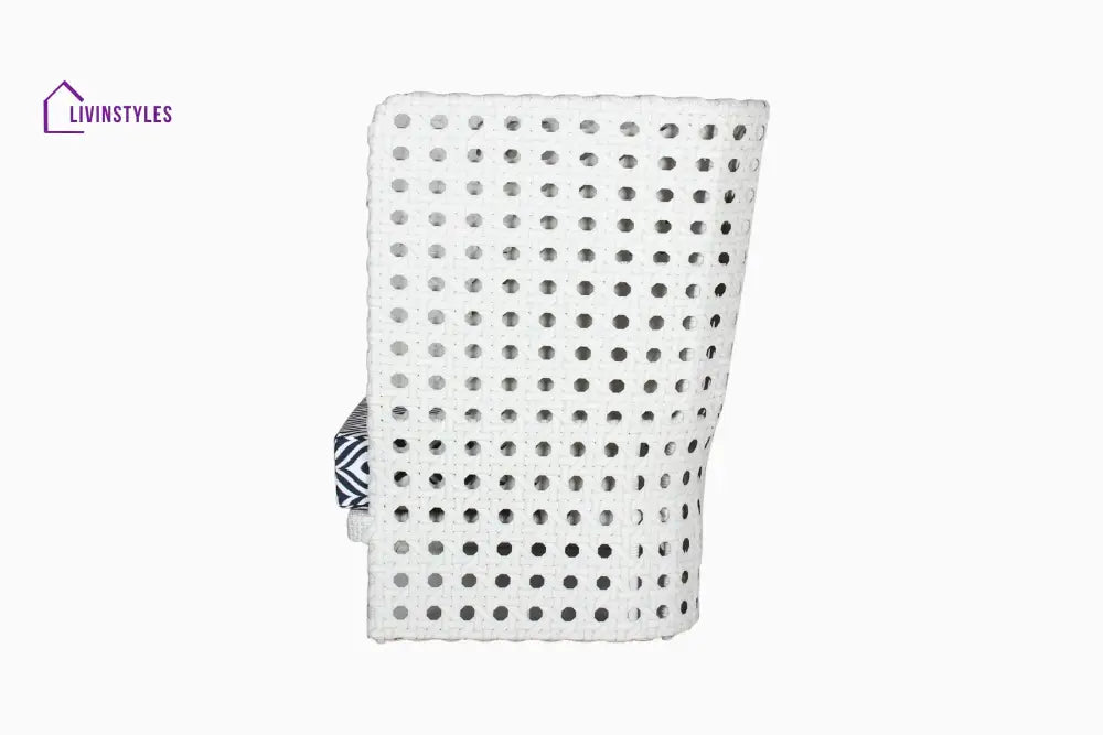 Amogh Outdoor Patio Seating Set 2 Chairs and 1 Table Set (White) - Coffee Table Sets